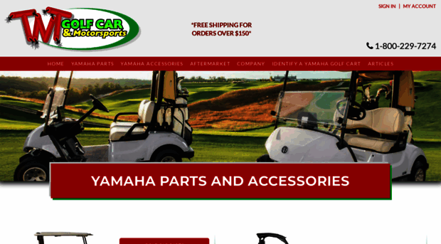 yamahagolfcarparts.com