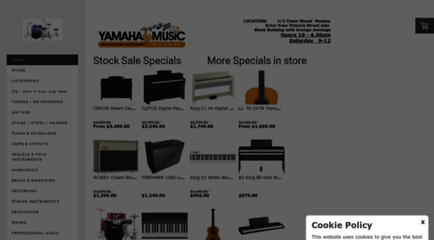 yamahamusicmackay.com