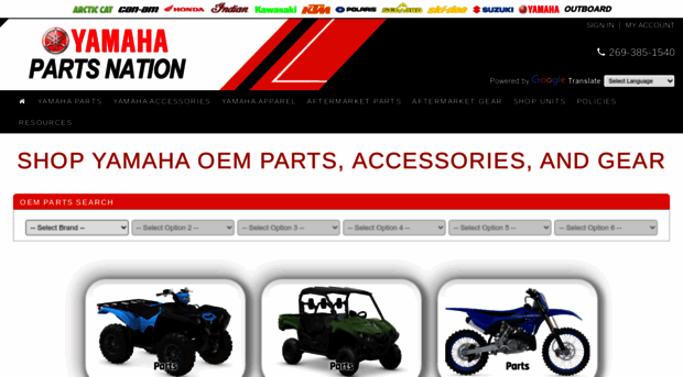 yamahapartsnation.com