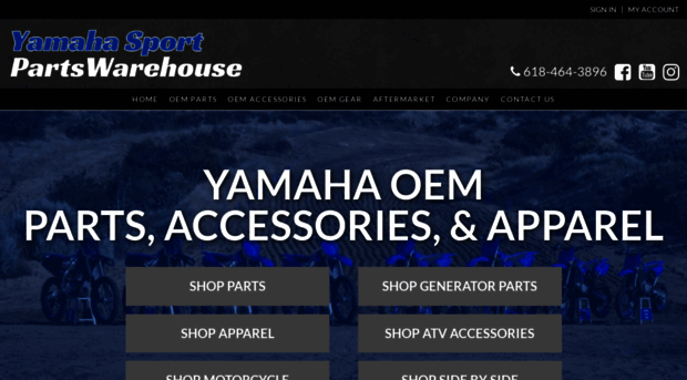 yamahasportpartswarehouse.com