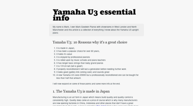 yamahau3.co.uk