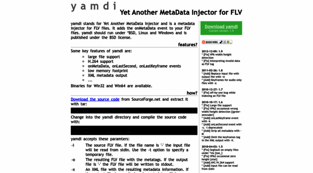 yamdi.sourceforge.net