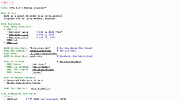yaml.org