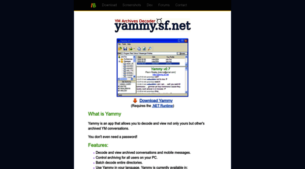 yammy.sourceforge.net