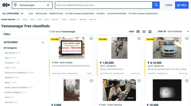 yamunanagar.olx.in