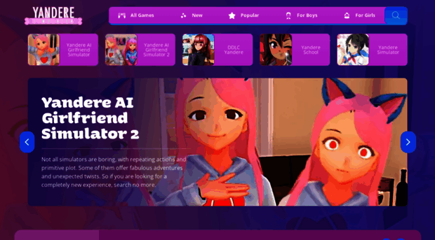 yandereaigirlfriendsimulator.com