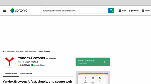 yandexbrowser.en.softonic.com