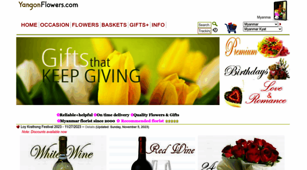 yangonflowers.com