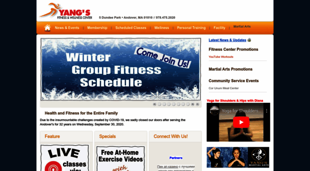 yangsfitnesscenter.com