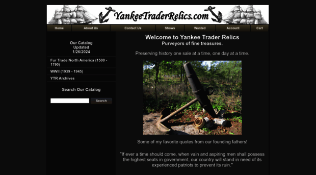 yankeetraderrelics.com