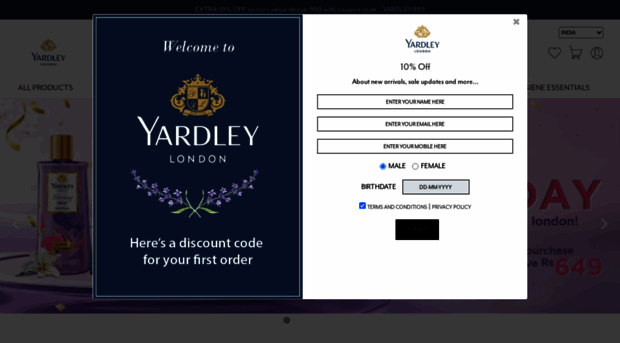 yardleyoflondon.com