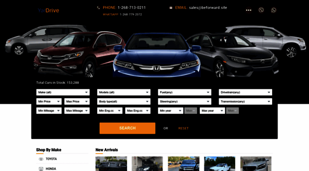 yardriveimports.com