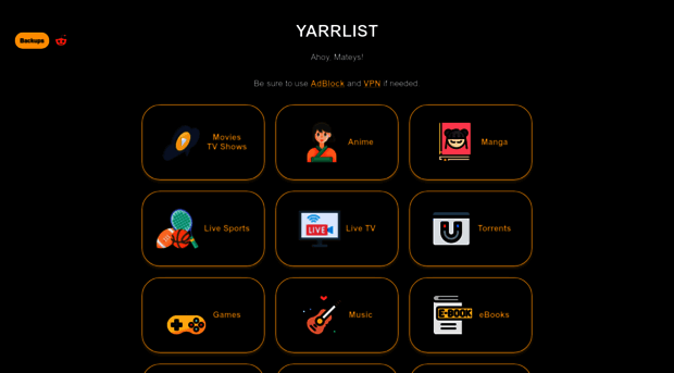 yarrlist.net