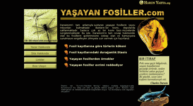 yasayanfosiller.allahahizmet.org