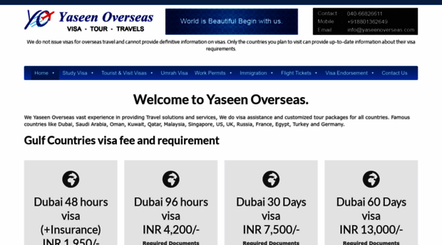 yaseenoverseas.com