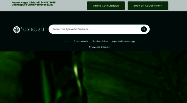 yashaayuayurveda.com