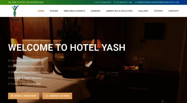 yashinternationalhotel.com