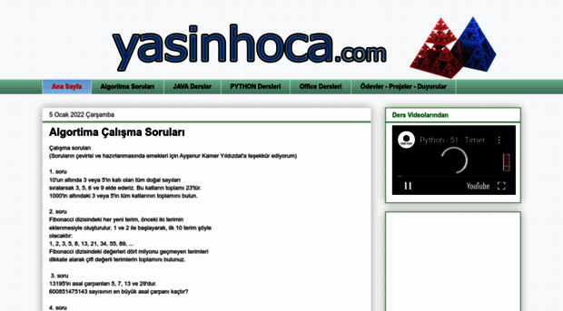 yasinhoca.com