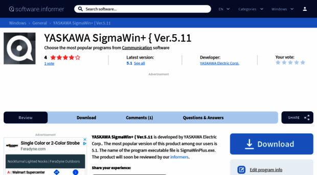 yaskawa-sigmawin-ver-5-11.software.informer.com