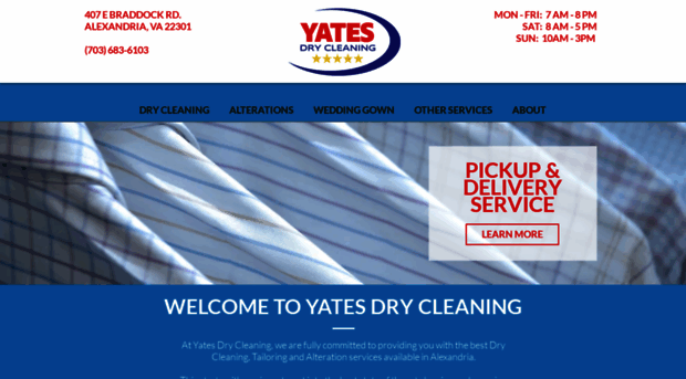 yatesdrycleaning.com