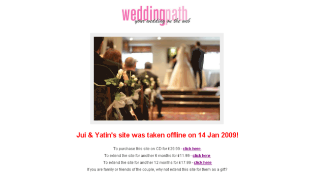 yatinjui.weddingpath.co.uk