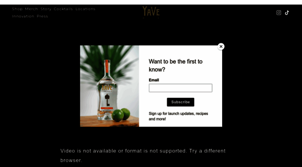 yavetequila.com