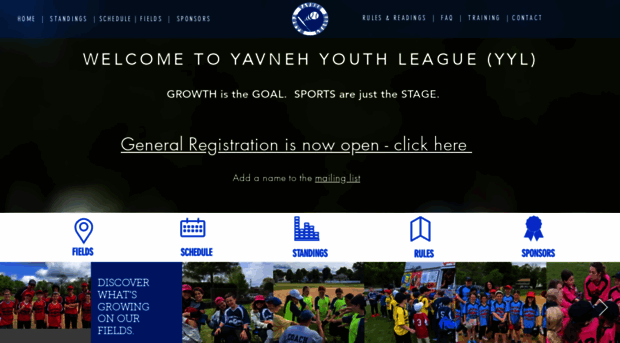 yavnehyouthleague.com