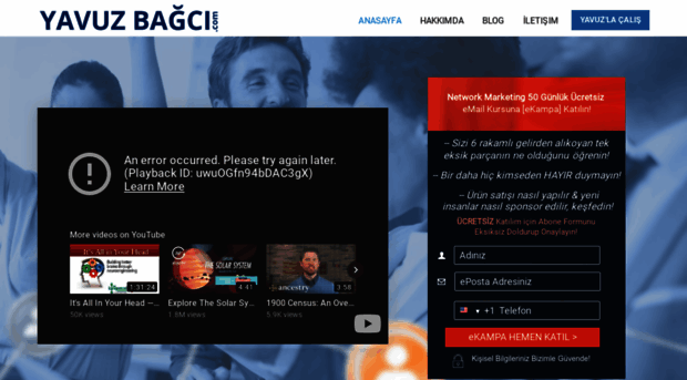 yavuzbagci.com