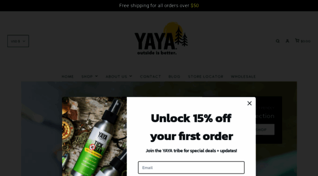 yayaorganics.com