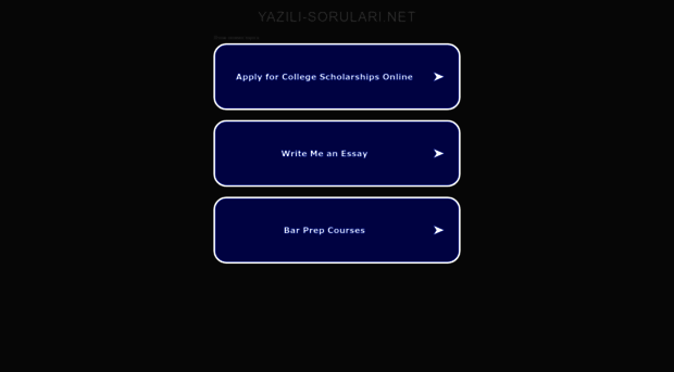 yazili-sorulari.net