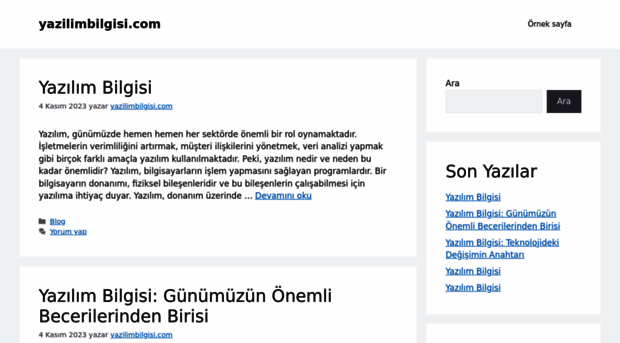 yazilimbilgisi.com