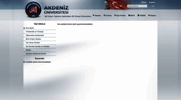 yazokulu.akdeniz.edu.tr