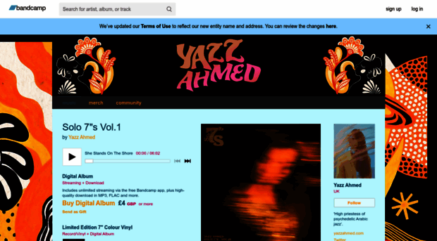 yazzahmed.bandcamp.com