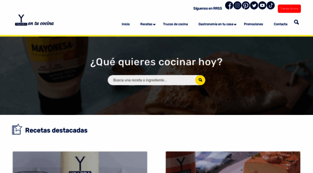 ybarraentucocina.com