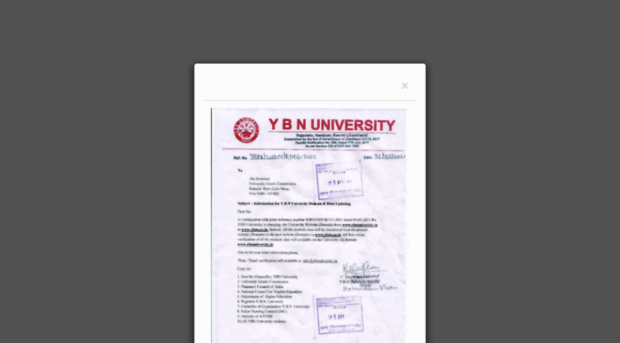 ybnuniversity.in