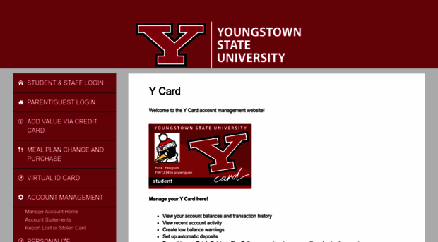 ycard.ysu.edu