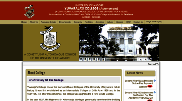 ycm.uni-mysore.ac.in