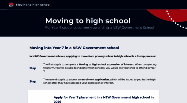 year7.enrol.education.nsw.gov.au