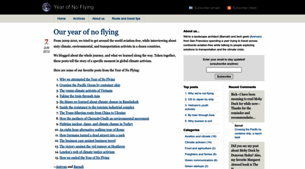 yearofnoflying.com