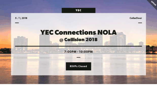 yecnola2018.splashthat.com