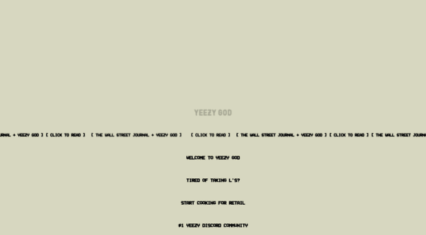 yeezygod.com