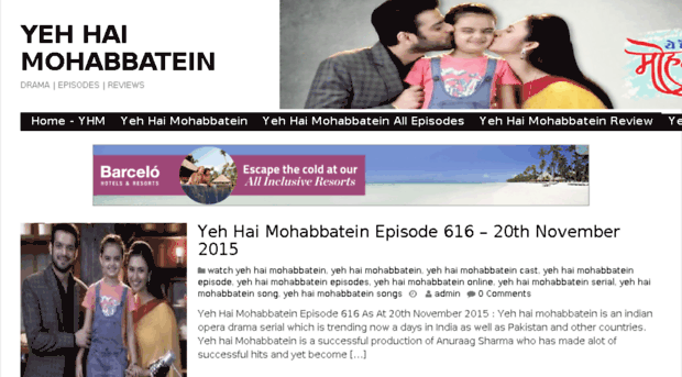 yehhaimohabbateindrama.com