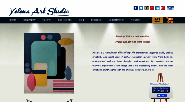 yelenaartstudio.com