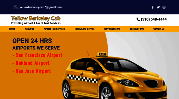 yellowberkeleycab.com