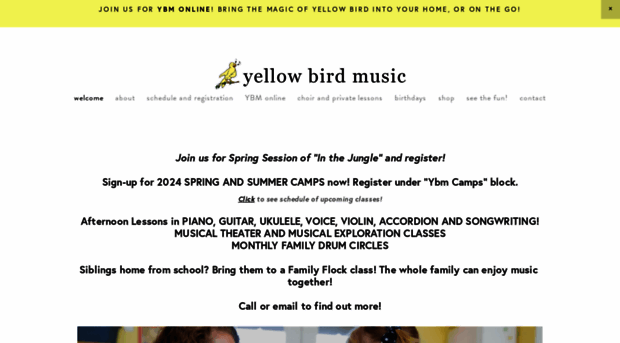 yellowbirdmusic.com