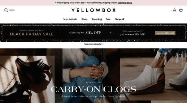 yellowboxshoes.com