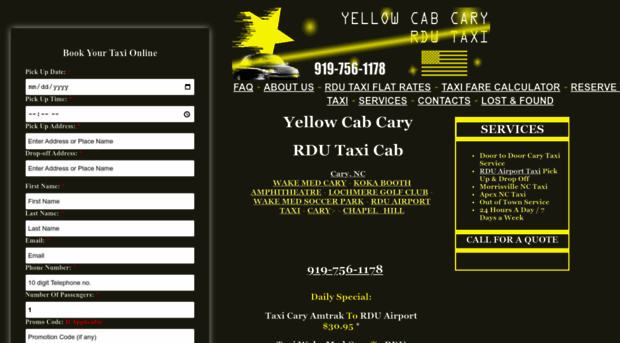 yellowcabcaryrdutaxi.com
