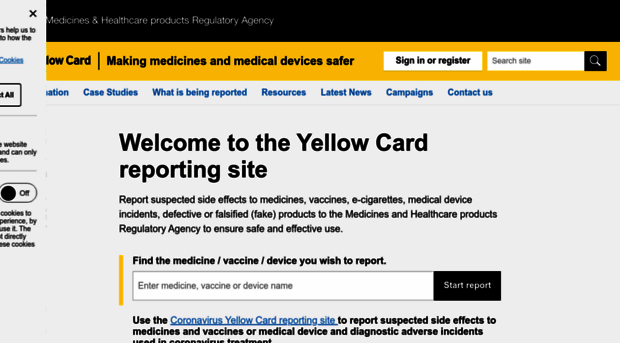 yellowcard.mhra.gov.uk