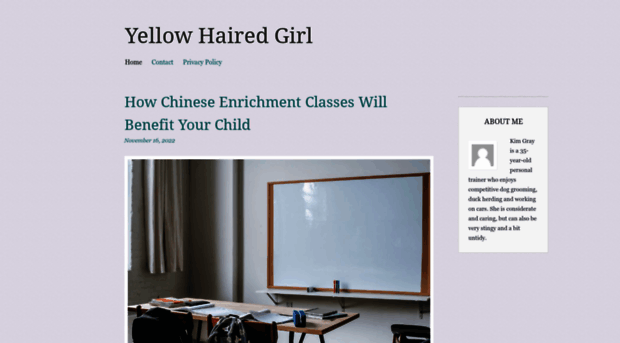 yellowhairedgirl.com