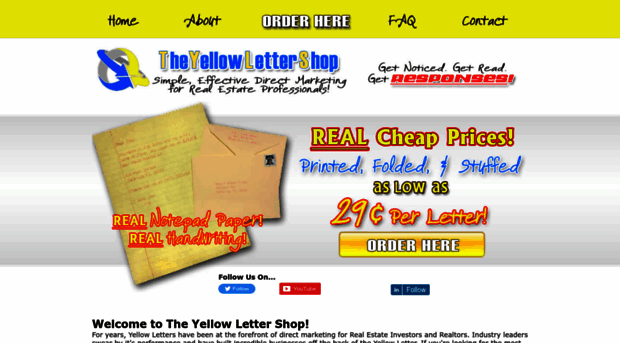 yellowlettershop.com